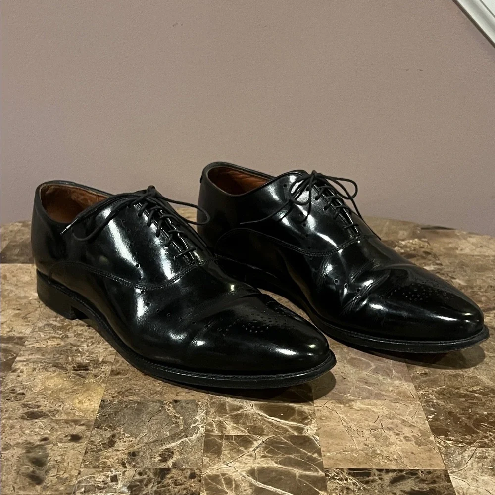 Allen Edmonds Black Oxford Dress Shoes